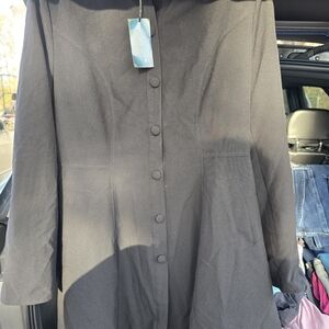 Hot Topic Black Women's Coat